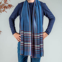 The Chichester Fine Wool and Silk Scarf