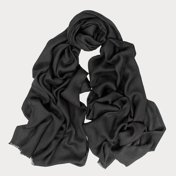 Sable Black Modal Wrap