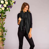 Sable Black Modal Wrap