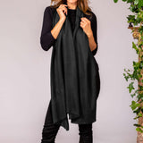 Sable Black Modal Wrap