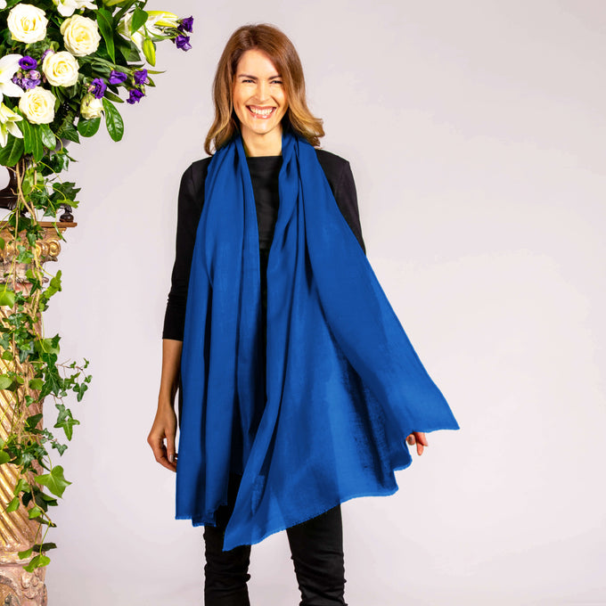 Sapphire Blue Modal Wrap