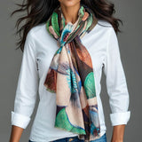 The Liberty Print Floral Quartet - Botanical Dream Cashmere and Silk Wrap