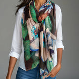 The Liberty Print Floral Quartet - Botanical Dream Cashmere and Silk Wrap