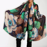 The Liberty Print Floral Quartet - Botanical Dream Cashmere and Silk Wrap