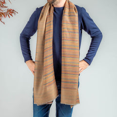 The Brighton Fine Wool and Silk Scarf