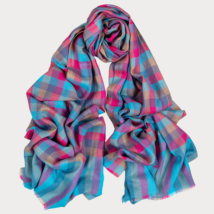 The Canterbury Fine Wool and Silk Scarf