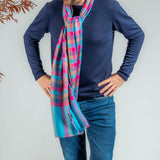 The Canterbury Fine Wool and Silk Scarf