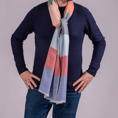 The Carlisle Fine Wool and Silk Scarf