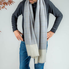 The Chester Fine Wool and Silk Scarf