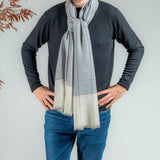 The Chester Fine Wool and Silk Scarf