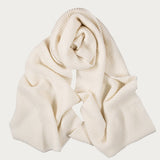 Superluxe Vanilla Cream Italian Cashmere Scarf