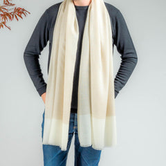 The Exeter Fine Wool and Silk Scarf