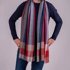 The Gloucester Fine Wool and Silk Scarf