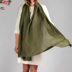 Olive Tree Cashmere and Silk Wrap