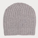 Light Grey Panocchia Cashmere Beanie Hat