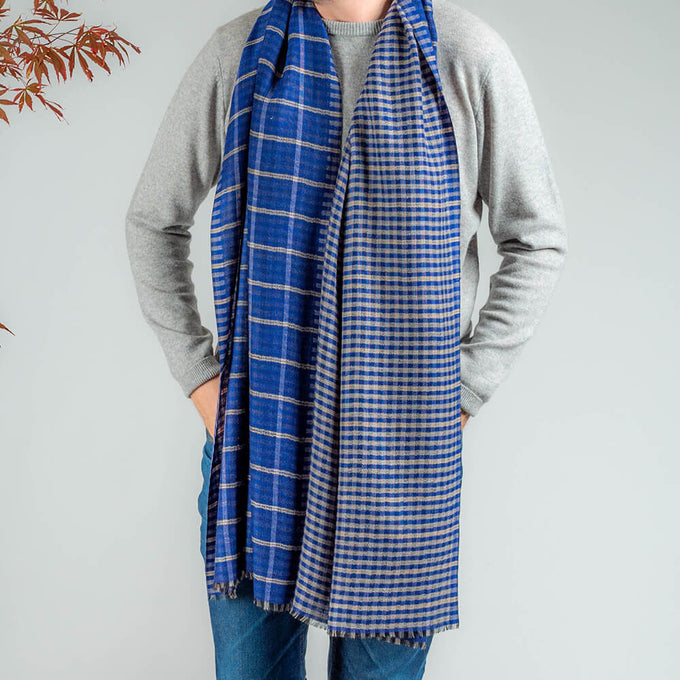 The Hereford Fine Wool and Silk Scarf