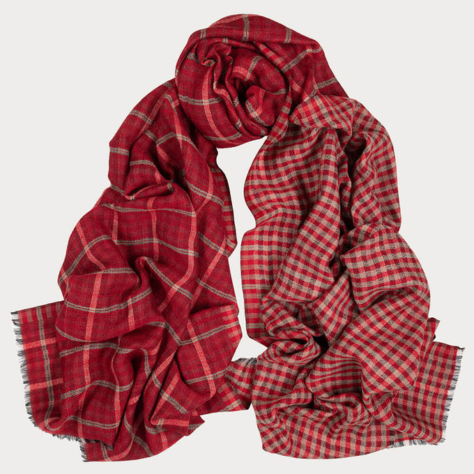 The London Fine Wool and Silk Scarf