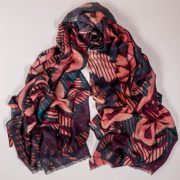 PRE ORDER: The Liberty Print Quartet – The Floral Cashmere and Silk Wrap