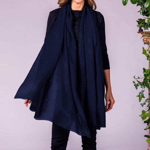 Midnight Navy Modal Wrap