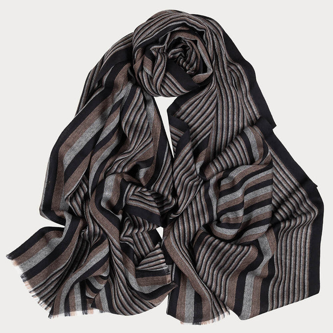 The Newport Fine Wool and Silk Scarf