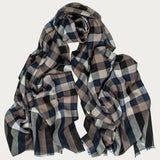 The Oxford Fine Wool and Silk Scarf