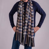 The Oxford Fine Wool and Silk Scarf