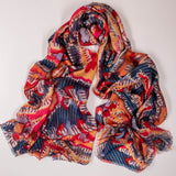 PRE ORDER: The Liberty Print Quartet – The Paisley Cashmere and Silk Wrap