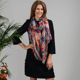 PRE ORDER: The Liberty Print Quartet – The Paisley Cashmere and Silk Wrap