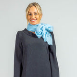 Swarovski Pastel Blue Cashmere and Silk Wrap