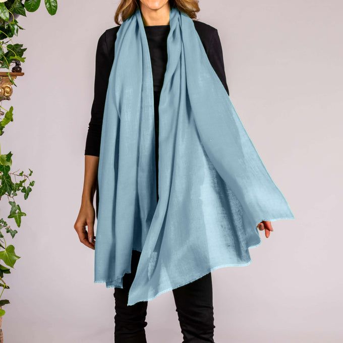 Pastel Blue Modal Wrap