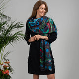 The Liberty Print Quartet – The Peacock Cashmere and Silk Wrap