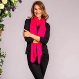 Magenta Pink Modal Wrap