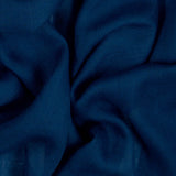 Prussian Blue Cashmere and Silk Wrap