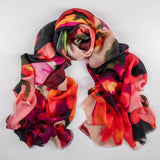 The Liberty Print Floral Quartet - Chatsworth Bloom Cashmere and Silk Wrap