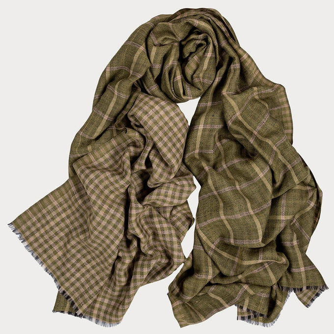 The Westminster Fine Wool and Silk Scarf