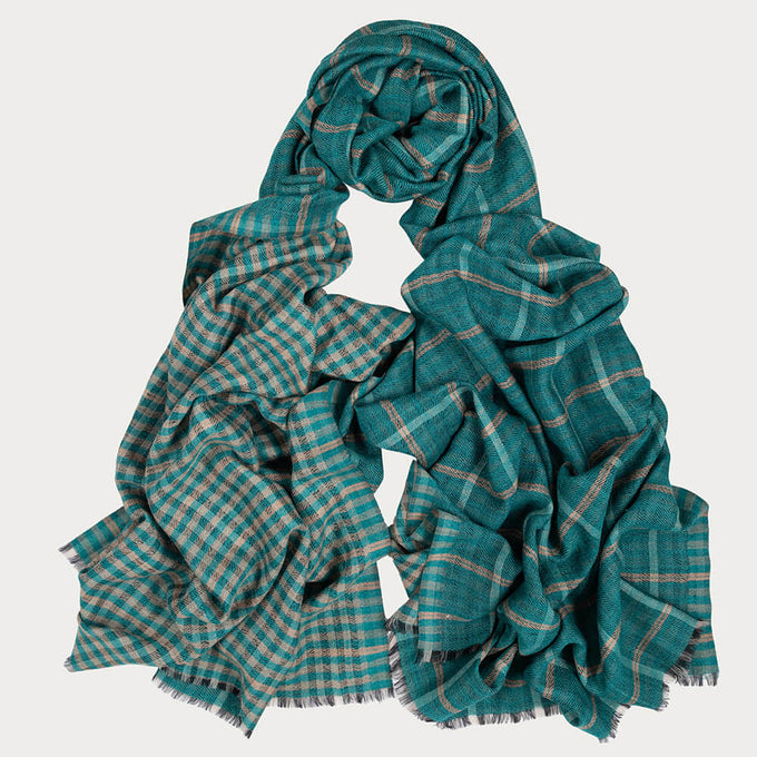 The Winchester Fine Wool and Silk Scarf