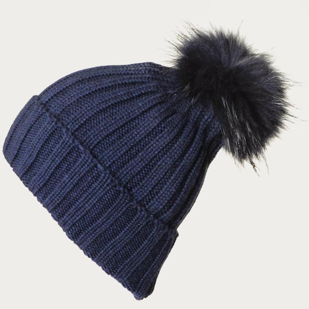 Pom pom beanie hat uk on sale